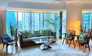 RFO Furnished 3BR with Balcony & Parking FOR RENT / LEASE at One McKinley Place BGC Taguig