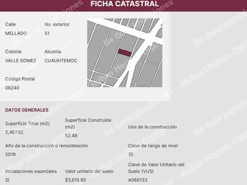 Departamento en Venta, Valle Gomerz, Cuauhtemoc, Recuperacion Bancaria