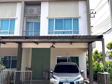 หลังมุม! ซอย 9 ของโครงการ! ขาย ทาวน์โฮม หมู่บ้าน ลุมพินีทาวน์วิลล์ เพิ่มสิน-วัชรพล 24.4 ตร.ว. ทำเลดี ใกล้ ถนน เพิ่มสิน ถนน สุขาภิบาล 5