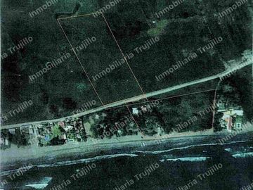 ¡VENDO TERRENO FRENTE AL MAR! SE PUEDE VENDER POR PARTES