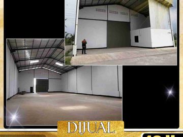 FIJUAL KAVLING BONUS GUDANG 1 LANTAI LUAS 3.256 M² DI PERGUDANGAN 19 KALIBARU TANGERANG
