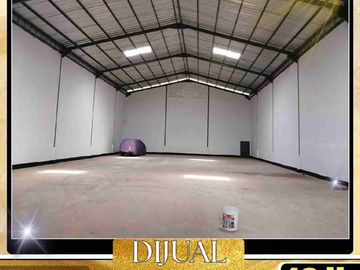 FIJUAL KAVLING BONUS GUDANG 1 LANTAI LUAS 3.256 M² DI PERGUDANGAN 19 KALIBARU TANGERANG