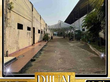 DIJUAL GUDANG HITUNG TANAH 1,4 HA DI DAAN MOGOT BATU CEPER TANGERANG