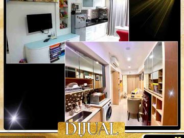 DIJUAL APARTEMEN  2 BR di ROYAL MEDITERANIA GARDEN  LUAS TANAH 42 M² TANJUNG DUREN JAKARTA BARAT