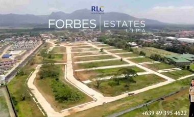 Exclusive Lot for Sale in FORBES ESTATE LIPA by Robinsons Land