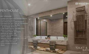 Preselling 2 Bedroom Unit with Balcony at Mantawi Residences Cebu
