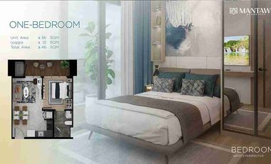Preselling 2 Bedroom Unit with Balcony at Mantawi Residences Cebu