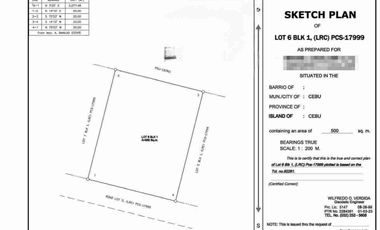Lot for sale in Cebu City, Dona Rita Village, Prime Location
