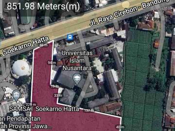 DIJUAL Cepat Tanah mainroad Jl.Soekarno-Hatta 
Lokasi strategis 
Harga Dibawah Pasaran
