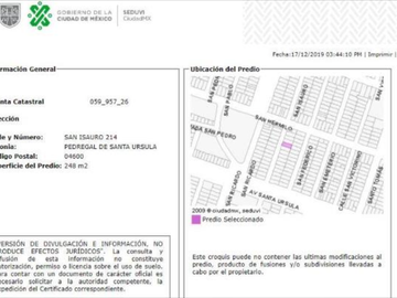 VENDO CASA CERCA DEL ESTADIO AZTECA