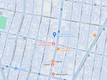 DEPARTAMENTO EN CUAUHTEMOC EN NARVARTE PONIENTE EN GRAN VENTA DE REMATE