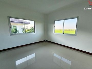 ขายบ้านเดี่ยว 2ชั้น 60ตร.วา ถนนไมตรีจิต-คู้คลองสิบ หนองจอก พร้อมอยู่