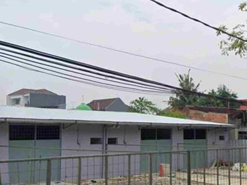 Disewakan gudang gandeng area bebas banjir akses truck fuso di Harapan Indah Bekasi