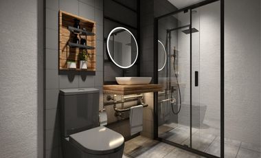 1 Bedroom with Balcony, Sauna and Wellness Spa Condomonium in Makati, No Spot Down Payment. 0% Interest