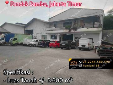 Gudang Bekas Pabrik Jalan Raya Propinsi Provinsi Pondok Bambu Tanjung Duren Sawit Jakarta Timur Jaktim