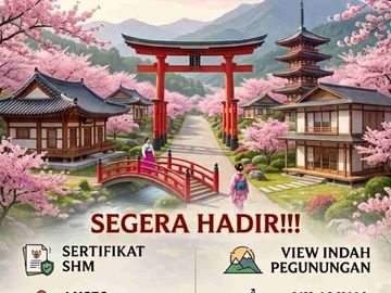 Di Jual Kavling SHM pinggir jalan besar bernuansa korea jepang