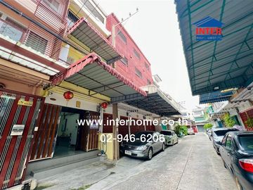 4-storey commercial building, 13 sq m., Thepnarin Village, Soi Sathu Pradit 15, Intersection 4, Sathu Pradit Road, Yannawa District, Bangkok