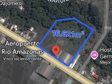 OPORTUNIDAD ÚNICA DE INVERSION – Terreno de 16.621 m², Shell-Mera, Pastaza