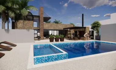 Casa en Venta en Lomas de Angelopolis 3 con  Alberca y Amenidades Premium Recamara en Planta Baja