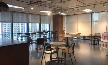 Fully Furnished Office Space For Rent in BGC, Taguig City 1,100sqm