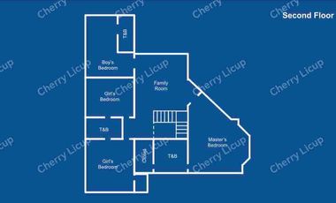 For Sale American - Victorian Design House and Lot Ayala Heights QC