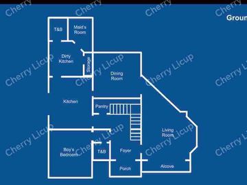 For Sale American - Victorian Design House and Lot Ayala Heights QC