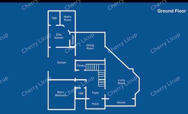 For Sale American - Victorian Design House and Lot Ayala Heights QC