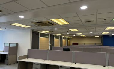 450sqm Fully Furnished Office Space For Rent in Ayala Avenue, Makati City