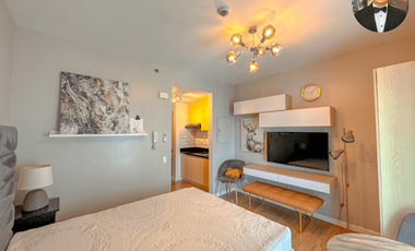 For Rent: Studio Unit (Fully Furnished) at Solinea, Cebu Business Park - 26sqm.