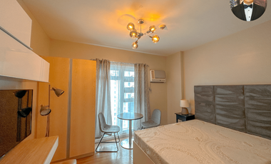 For Rent: Studio Unit (Fully Furnished) at Solinea, Cebu Business Park - 26sqm.