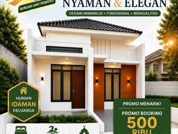 Dijual Rumah Murah Strategis di Bhayangkara cipocok kota Serang Banten