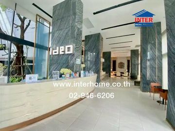 Condominium 34.64 sq m. Ideo Tha Phra Interchange, Petchkasem Road, Tha Phra Road, Bangkok Yai District, Bangkok