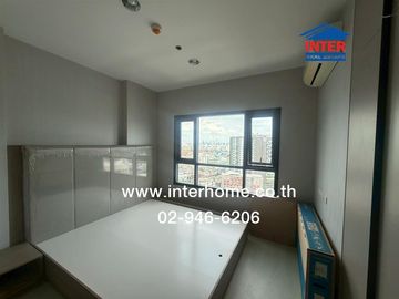 Condominium 34.64 sq m. Ideo Tha Phra Interchange, Petchkasem Road, Tha Phra Road, Bangkok Yai District, Bangkok