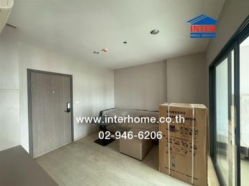 Condominium 34.64 sq m. Ideo Tha Phra Interchange, Petchkasem Road, Tha Phra Road, Bangkok Yai District, Bangkok