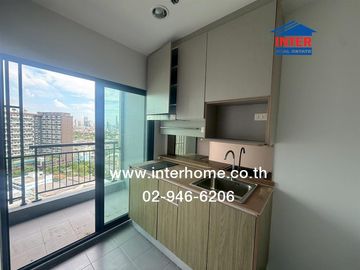 Condominium 34.64 sq m. Ideo Tha Phra Interchange, Petchkasem Road, Tha Phra Road, Bangkok Yai District, Bangkok