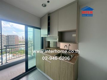 Condominium 34.64 sq m. Ideo Tha Phra Interchange, Petchkasem Road, Tha Phra Road, Bangkok Yai District, Bangkok