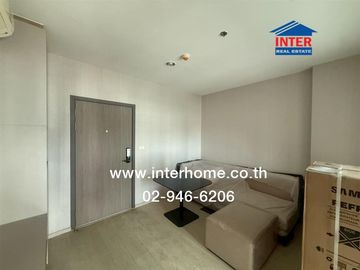 Condominium 34.64 sq m. Ideo Tha Phra Interchange, Petchkasem Road, Tha Phra Road, Bangkok Yai District, Bangkok
