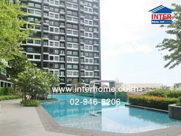 Condominium 58.97 sq m. The Parkland Phetkasem-Tha Phra, near MRT Tha Phra, Phetkasem Road, Tha Phra Road, Bangkok Yai District, Bangkok
