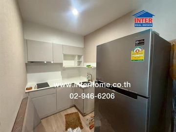 Condominium 58.97 sq m. The Parkland Phetkasem-Tha Phra, near MRT Tha Phra, Phetkasem Road, Tha Phra Road, Bangkok Yai District, Bangkok