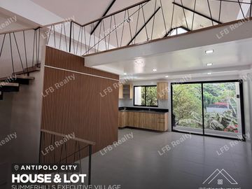 Modern House & Lot with Loft in Summerhills Executive Village Antipolo City