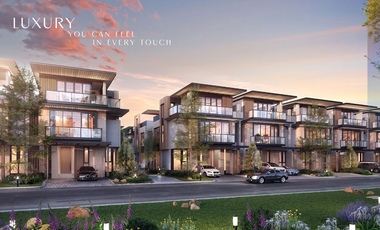 3 Lantai Mewah Lokasi Premium Cluster Finore Summarecon Gading Serpong