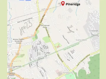 857 sqm lot in Pineridge, Tagaytay