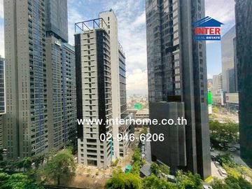 Condominium 25.98 sq m. Life Asoke Rama 9, Asoke-Din Daeng Road, Petchburi Road, Rama 9 Road, Ratchathewi District, Bangkok