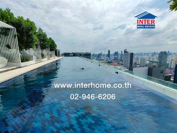 Condominium 25.98 sq m. Life Asoke Rama 9, Asoke-Din Daeng Road, Petchburi Road, Rama 9 Road, Ratchathewi District, Bangkok