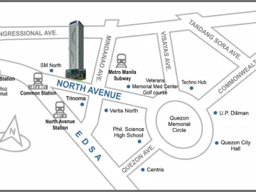 City North Tower Across Trinoma