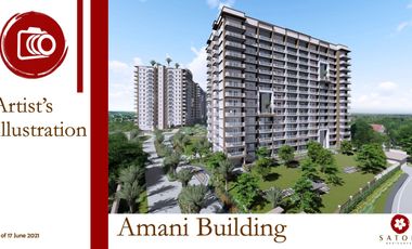 30K RESERVATION FEE, 14K Studio Satori Residences Santolan Pasig also open for RENT TO OWN 36 months before turn over