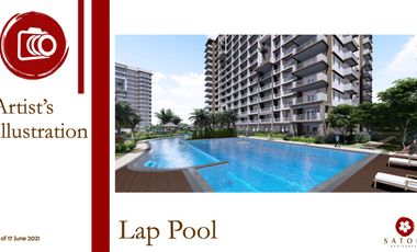 30K RESERVATION FEE, 14K Studio Satori Residences Santolan Pasig also open for RENT TO OWN 36 months before turn over