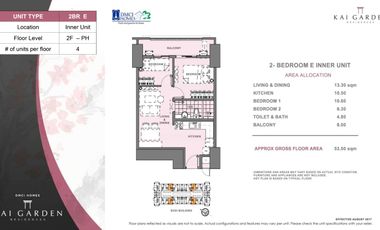 30K Reservation Fee, 29K Monthly Dp for 2 Bedroom Mandaluyong City Ready for Occupancy /Cash/ 36 Months Installment