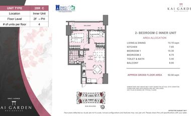 30K Reservation Fee, 29K Monthly Dp for 2 Bedroom Mandaluyong City Ready for Occupancy /Cash/ 36 Months Installment