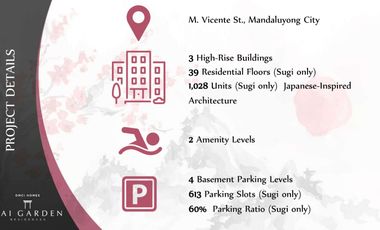 30K Reservation Fee, 29K Monthly Dp for 2 Bedroom Mandaluyong City Ready for Occupancy /Cash/ 36 Months Installment